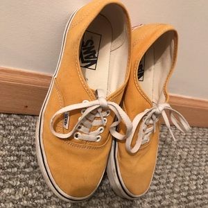 Yellow vans
